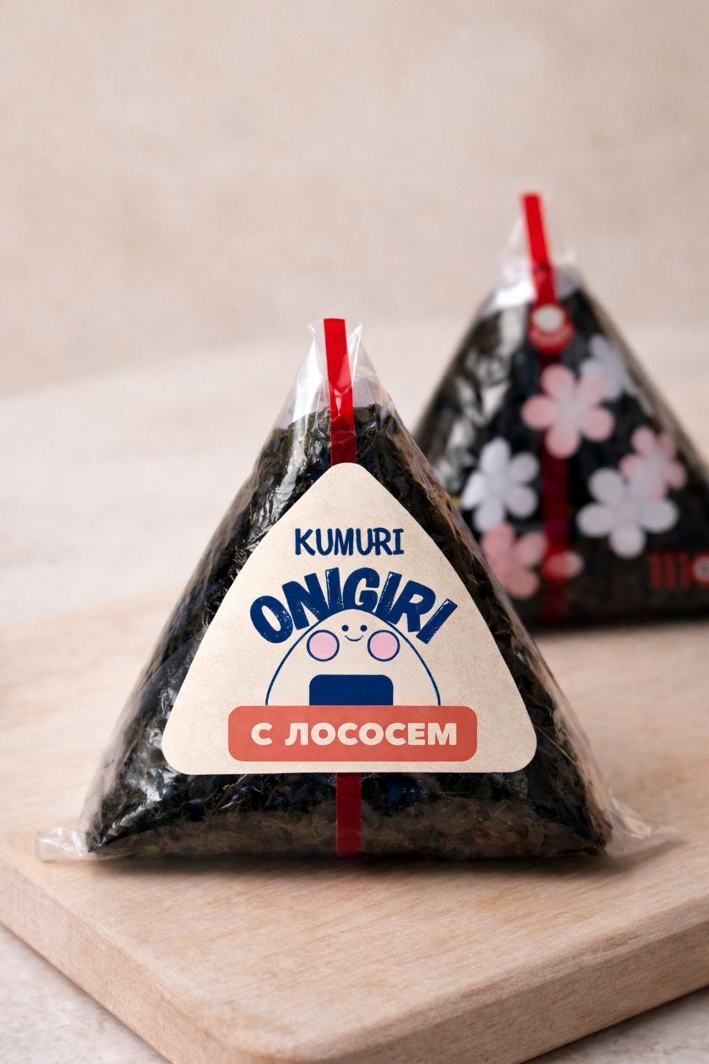 Onigiri with salmon